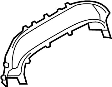 View 4H0858345JF8 Steering Column Cover (Upper) Full-Sized Product Image