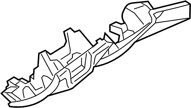 View 4H1880301EH2 Instrument Panel Knee Bolster (Lower) Full-Sized Product Image