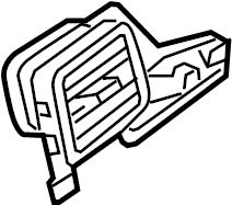View 4H1820901AWVF Dashboard Air Vent Full-Sized Product Image