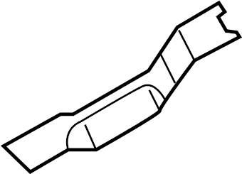 View 4H0809801B Body A-Pillar Insulator Full-Sized Product Image