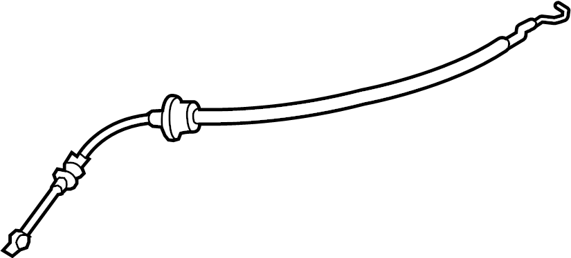 View 4H0837085 Door Latch Cable Full-Sized Product Image