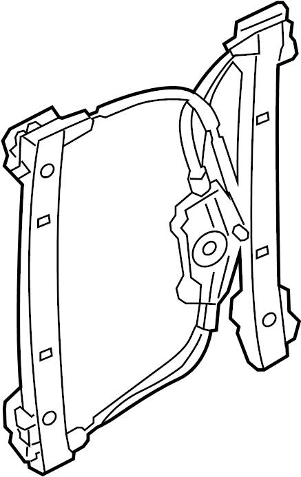 View 4H0839461C Window Regulator Full-Sized Product Image