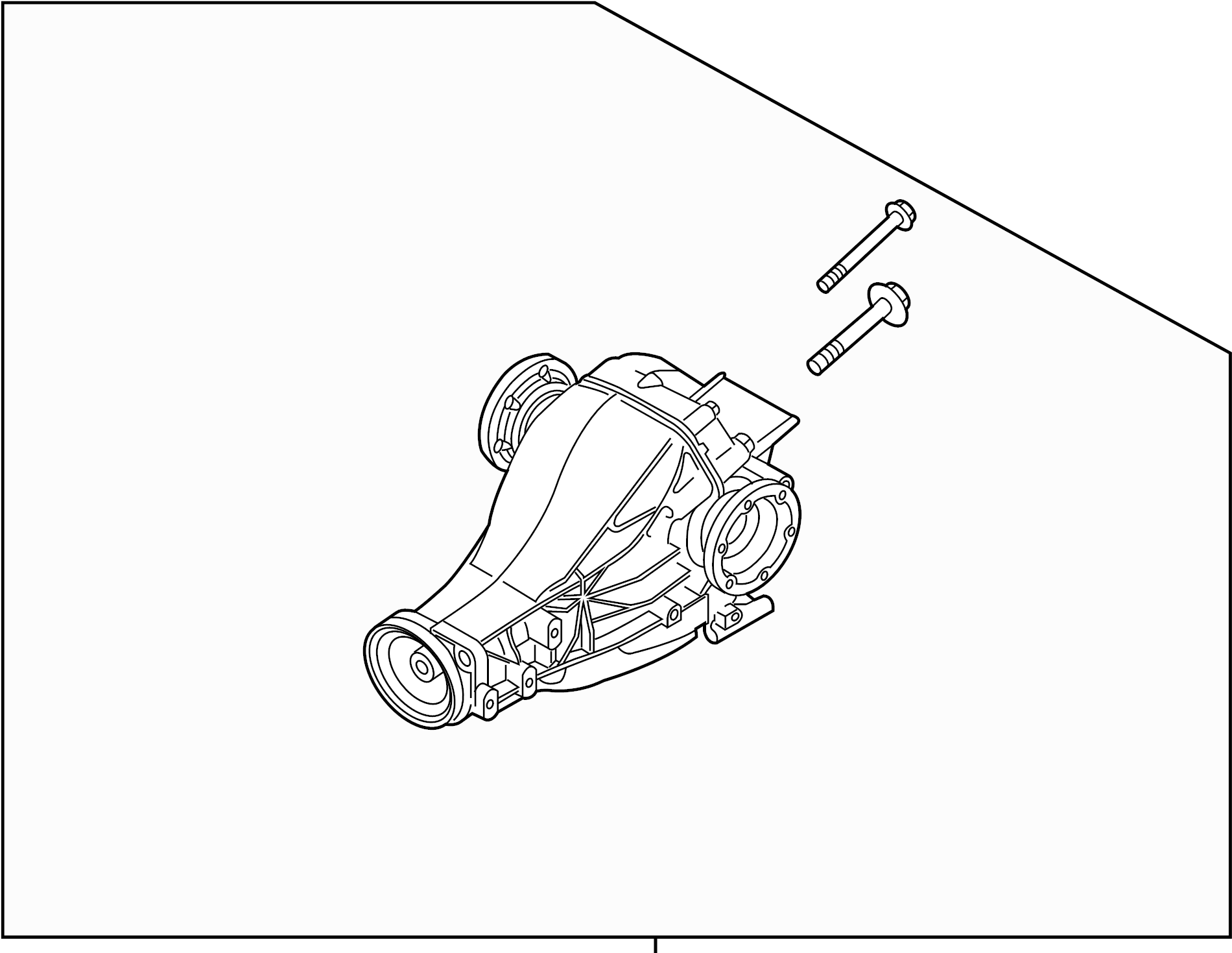 0BC500044D Carrierdifferentialdifferentialassemblydriveaxle