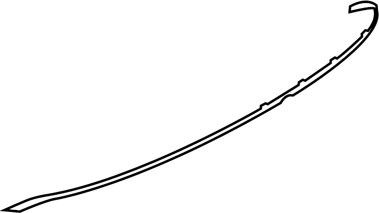 View 4H0807791A3Q7 Bumper Trim (Rear, Upper, Lower) Full-Sized Product Image