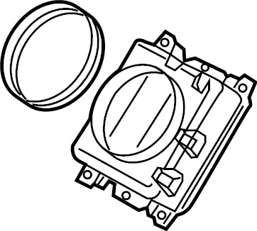 View 7PP941592AC Headlight Control Module Full-Sized Product Image