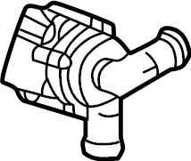 View 4N0121601C Engine Auxiliary Water Pump Full-Sized Product Image