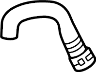 View 4N0819334A HOSE.  Full-Sized Product Image