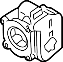 View 06M133062L Fuel Injection Throttle Control Actuator. Throttle Body. Valve.  Full-Sized Product Image