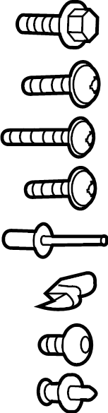 View 4N0098615 Hood Panel Hardware Kit Full-Sized Product Image