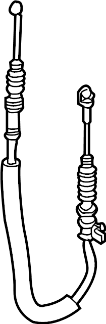 View 4N0837099 Door Latch Cable Full-Sized Product Image