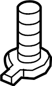 View 4H0804899B Spare Tire Stud Full-Sized Product Image