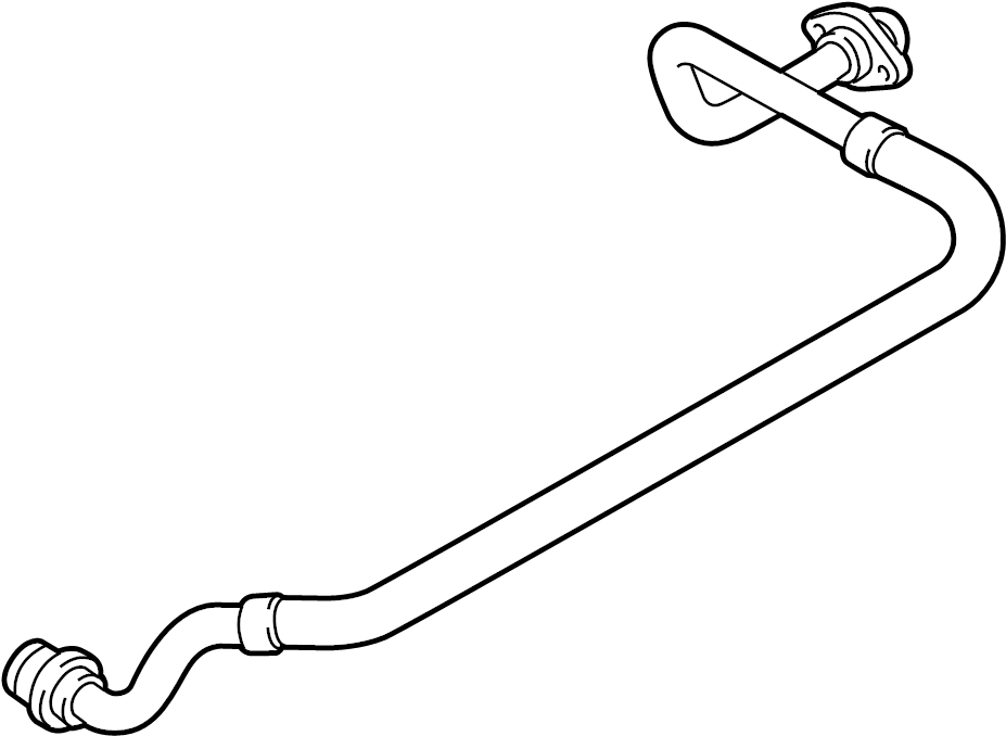 View 420117413L Oil cooler pipe. OIL HOSE.  Full-Sized Product Image