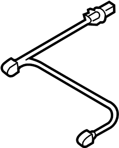 View 8E0615437 Disc Brake Pad Wear Sensor Full-Sized Product Image