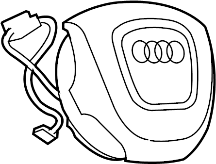 View 420880201L6PS Steering Wheel Air Bag Full-Sized Product Image