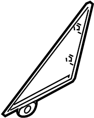 View 420837633A Door Mirror Trim Ring Full-Sized Product Image