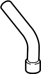 View 07L121057T Engine Coolant Hose Full-Sized Product Image