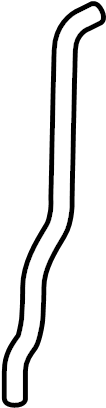 View 420121107A Engine Coolant Overflow Hose Full-Sized Product Image