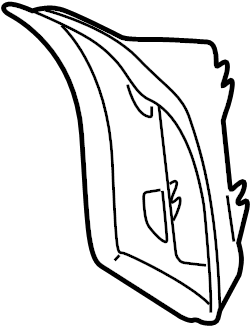 View 420117340 Air duct. (Rear) Full-Sized Product Image