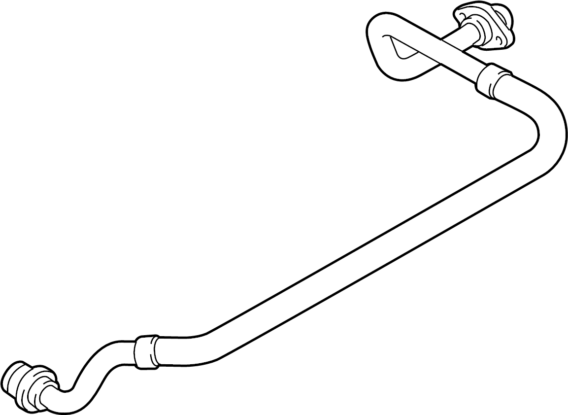 View 420115687Q Oil cooler pipe. OIL HOSE.  Full-Sized Product Image