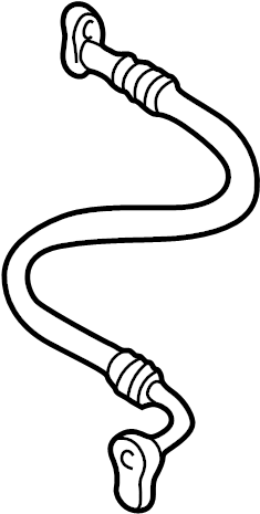 View 8L9820721D A/C Refrigerant Discharge Hose Full-Sized Product Image