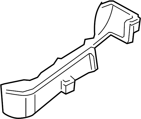 View 8L1819593 HVAC Unit Case (Lower) Full-Sized Product Image