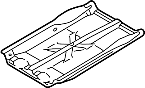 View 1J0253243T Catalytic Converter Heat Shield Full-Sized Product Image