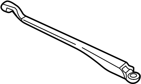 View 8N1955408D Windshield Wiper Arm Full-Sized Product Image