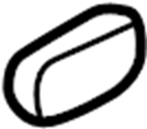 View 8N0831469A Door Interior Trim Panel Grommet Full-Sized Product Image