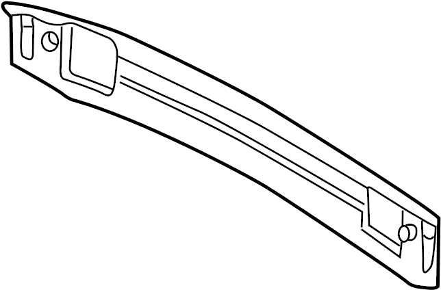 View 8N7813624B Convertible Top Stowage Compartment Trim Panel (Rear) Full-Sized Product Image