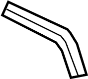 View 8J7871367 Convertible Top Frame Guide (Rear) Full-Sized Product Image