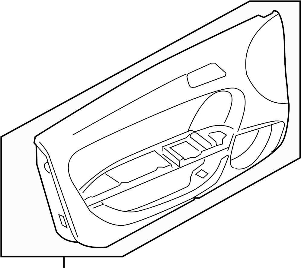 View 8J1867104CIAK Door Interior Trim Panel Full-Sized Product Image