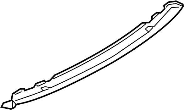 View 8J0807514X7W Spoiler Full-Sized Product Image