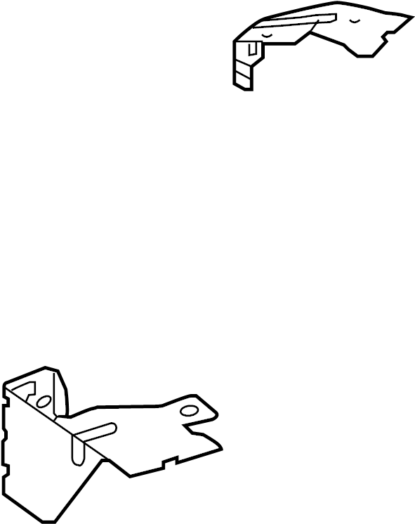 View 8S0907525 Mobile Phone Antenna Bracket Full-Sized Product Image