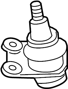 View 8J0407365 Suspension Ball Joint (Lower) Full-Sized Product Image