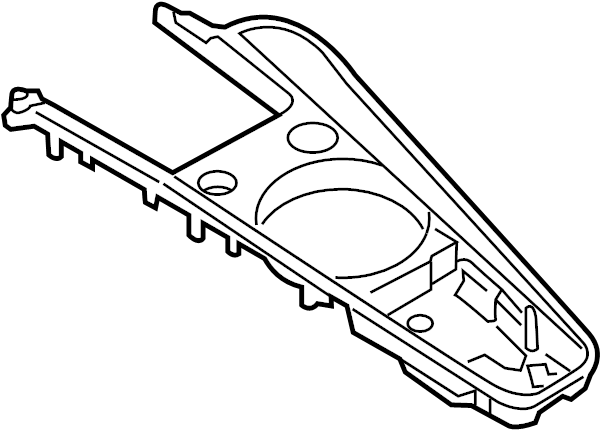 View 8S1864261J1NK Console Trim Panel (Upper) Full-Sized Product Image
