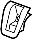 View 8S88872334PK Child Restraint Anchor Plate Full-Sized Product Image