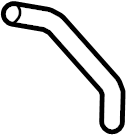 View 8S7825597B Convertible Top Stowage Compartment Drain Hose Full-Sized Product Image