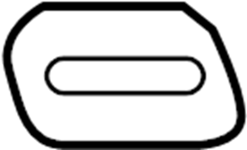 View 8S88681724PK Body A-Pillar Trim Panel Cap Full-Sized Product Image