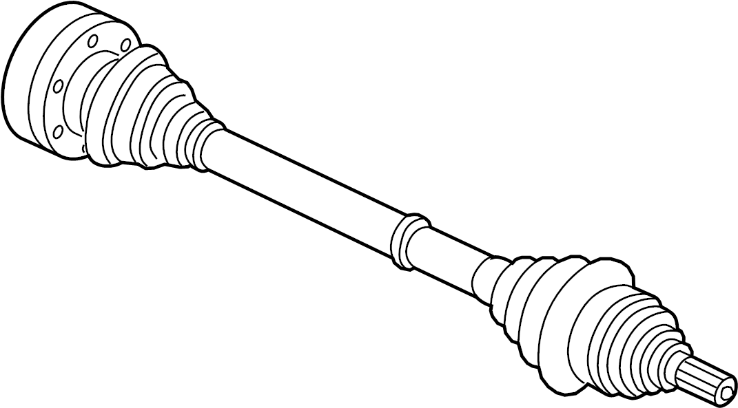 View 5Q0501204C CV Axle Assembly Full-Sized Product Image