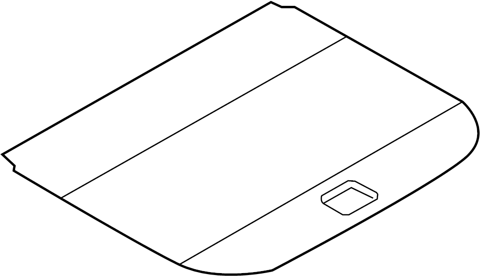 View 8S7861529BCA9 Spare Tire Compartment Cover Full-Sized Product Image
