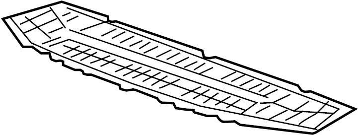 View 8U0807233H Radiator Support Splash Shield (Lower) Full-Sized Product Image