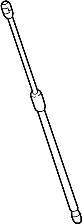 View 8U0823359B Hood Lift Support Full-Sized Product Image