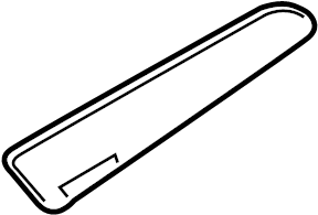 View 8U1853190K1L1 Instrument Panel Molding Full-Sized Product Image