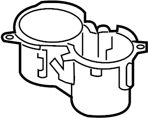 View 8U0862533A6PS Console Cup Holder Full-Sized Product Image