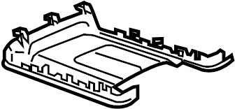 View 8U08642494PK Console Armrest Cover Full-Sized Product Image