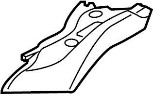 View 8U0857792B4PK Seat Belt Guide Full-Sized Product Image