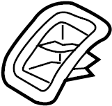 View 8U0887233BSC3 Child Restraint Anchor Plate (Lower) Full-Sized Product Image