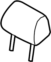View 8U0885905AF38M Headrest Full-Sized Product Image