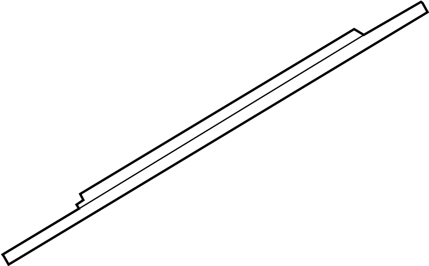 View 8U08532842ZZ Door Belt Molding Full-Sized Product Image