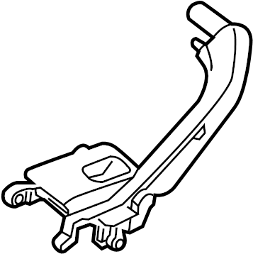 View 8U0867372A6PS Interior Door Pull Handle Full-Sized Product Image